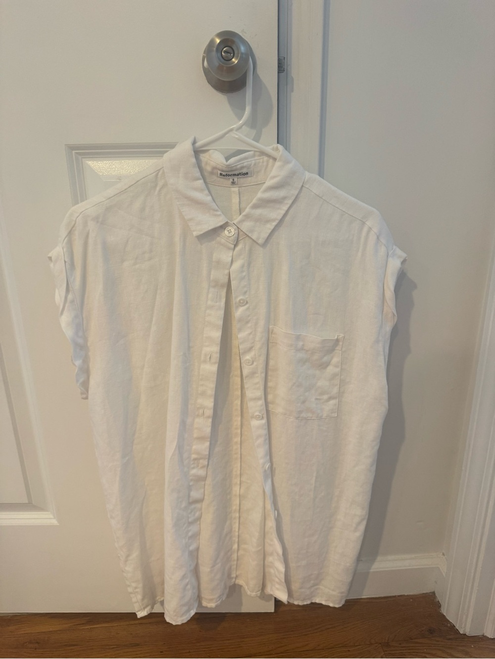 Reformation Linen Top